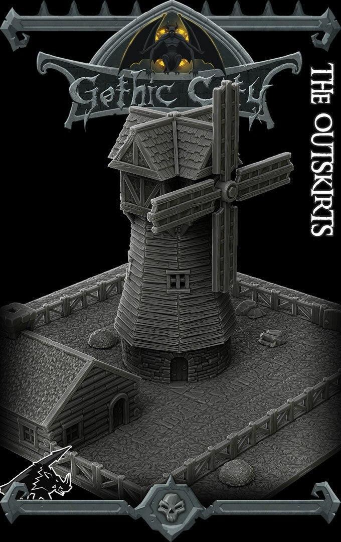 Rocket Pig - Gothic City Pack — 3D model download