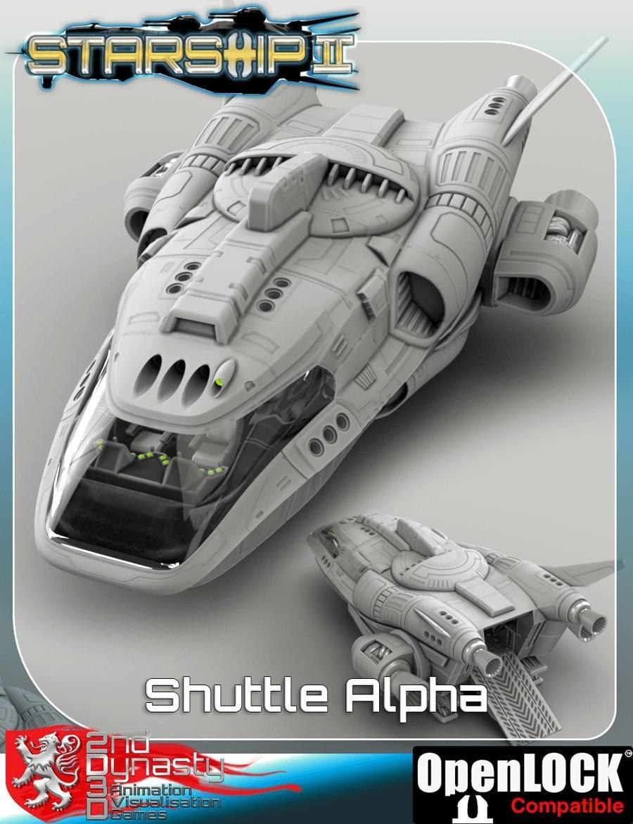 Starship IV - 2nd Dinasty — 3D model download