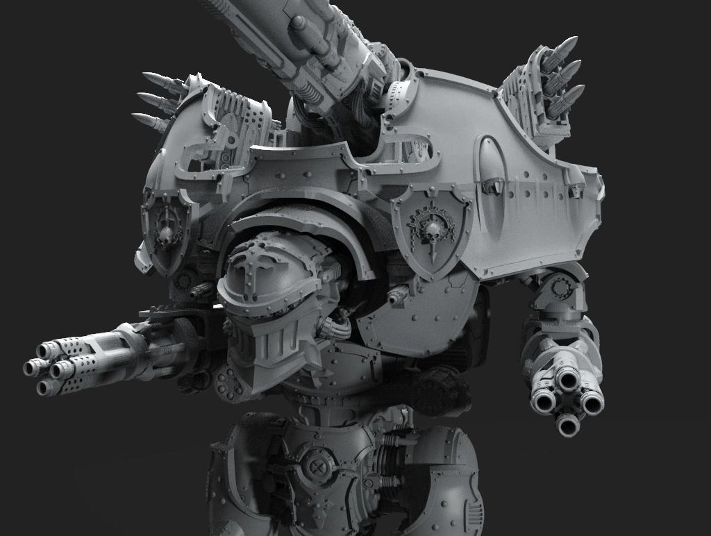 Strife Herald War Machine — 3D model download