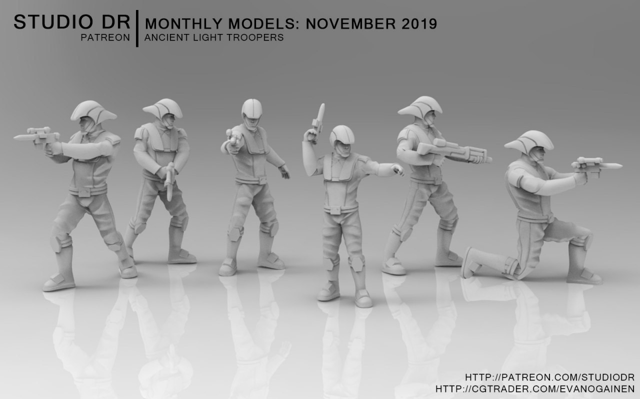 November 2019 — 3D model download