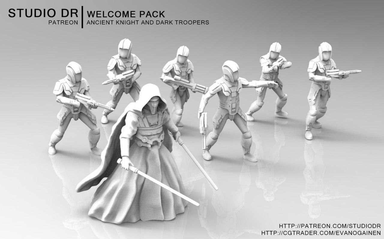 Welcome Pack — 3D model download