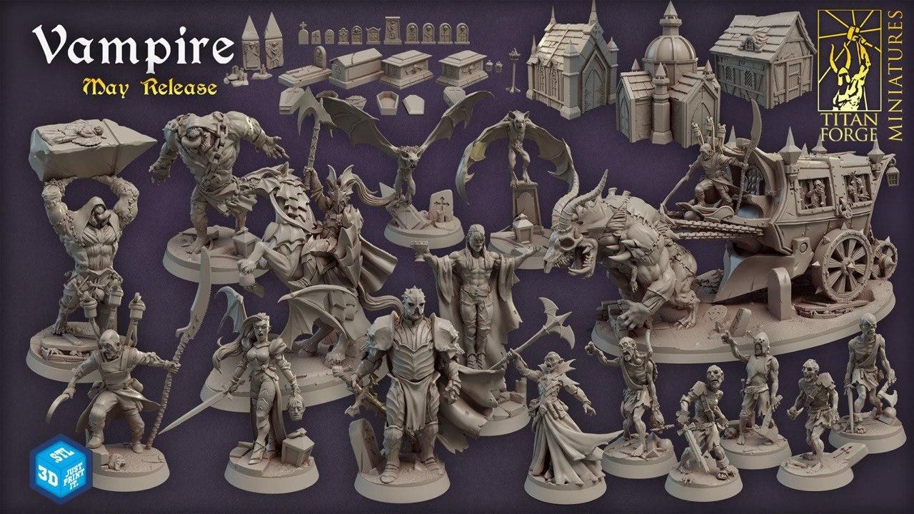 Titan Forge - May 2020 - Vampires — 3D model download