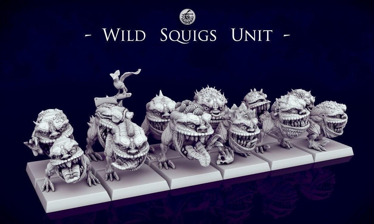 Wild Squigs — 3D model download