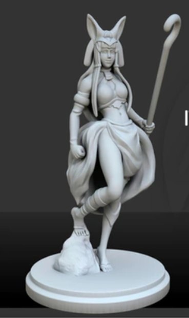 Egiptian Goddess — 3D model download