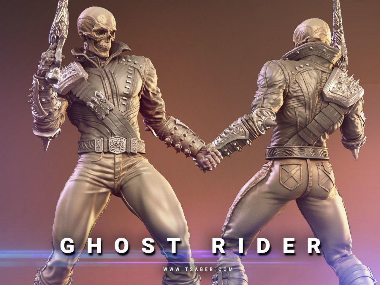 Ghost Rider - TSABER — 3D model download