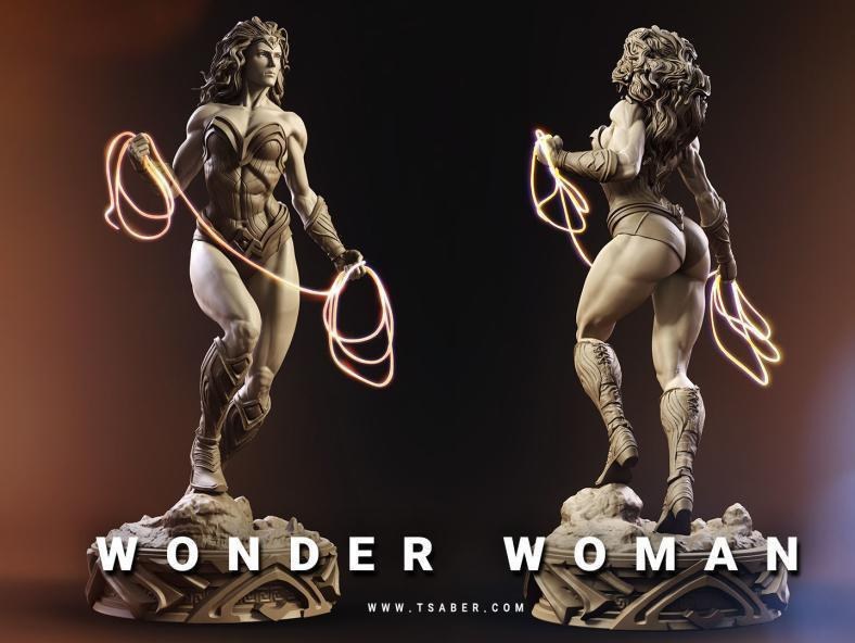 Wonder Woman - TSABER — 3D model download