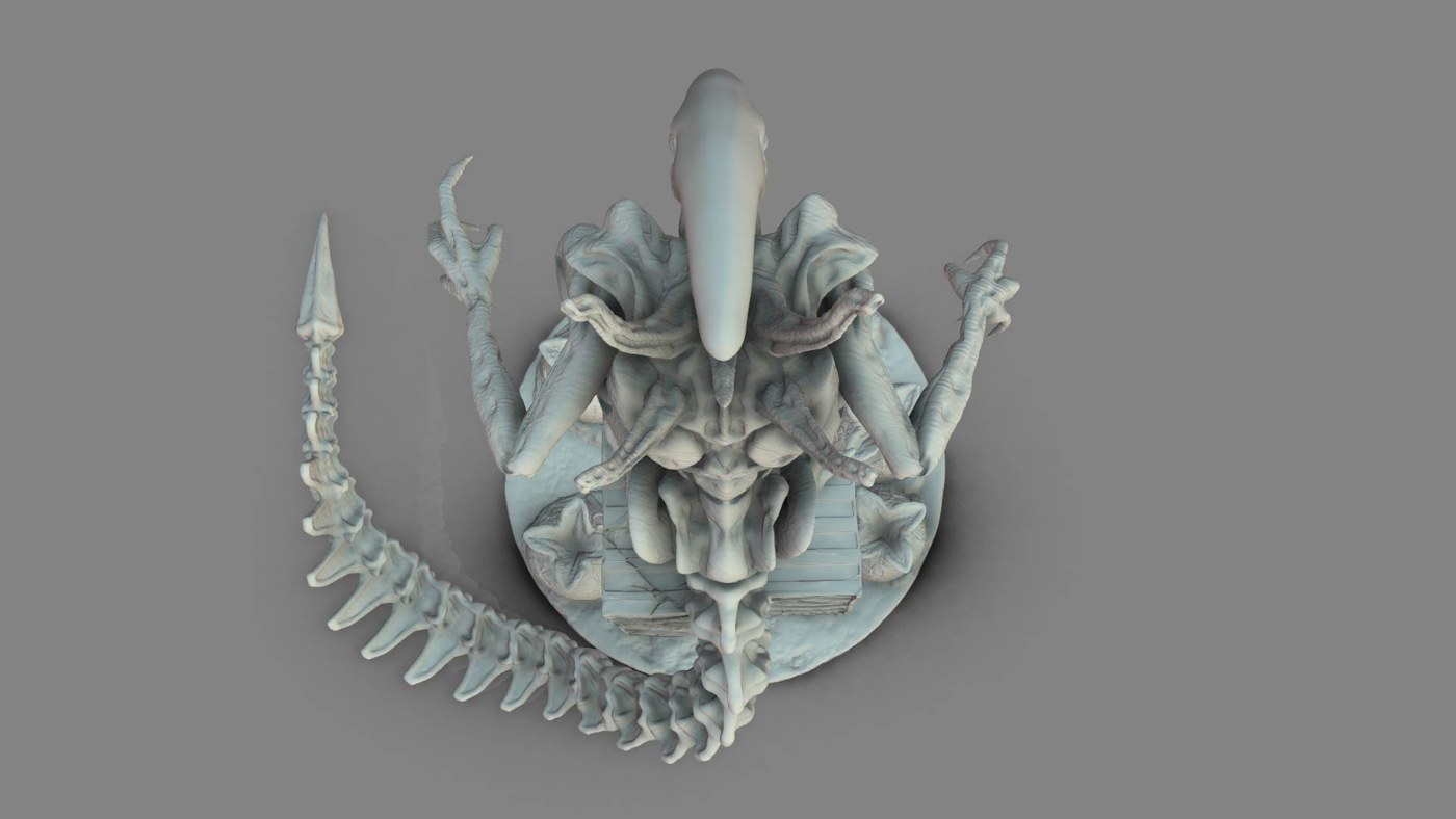 3D Printing Stls - Alien — 3D model download