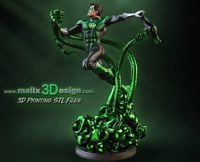 Copy of Green lantern Sanix — 3D model download