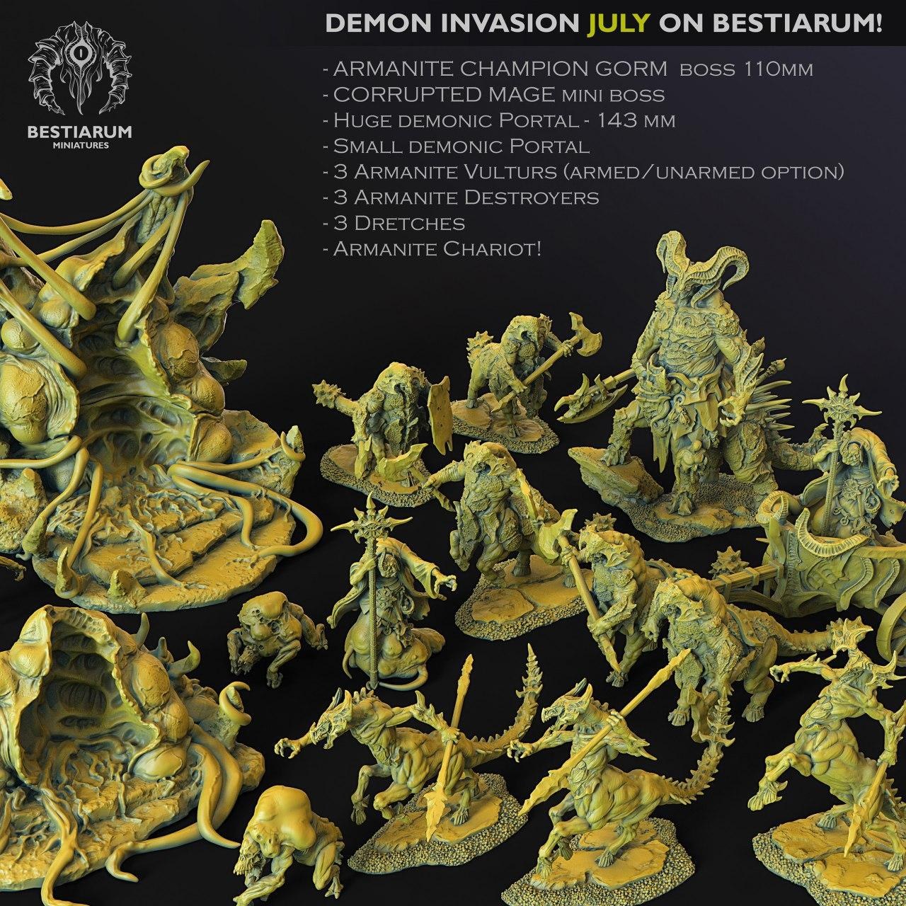 Bestiarium Miniatures — 3D model download