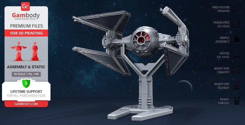 Tie Interceptor — 3D model download
