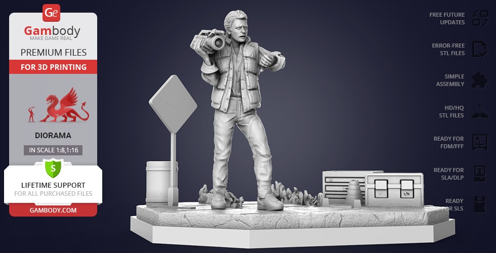 Back To The Future — 3D model download