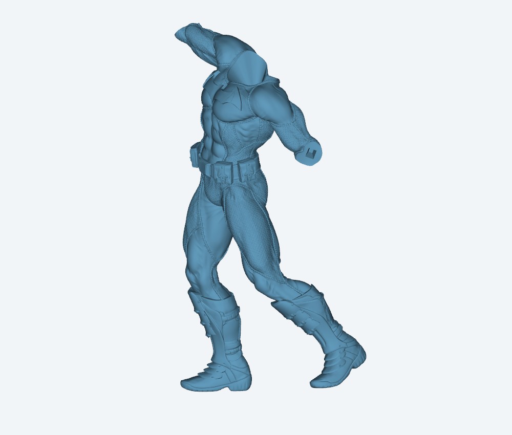 BATMAN vs IRON MAN ( diorama ) — 3D model download
