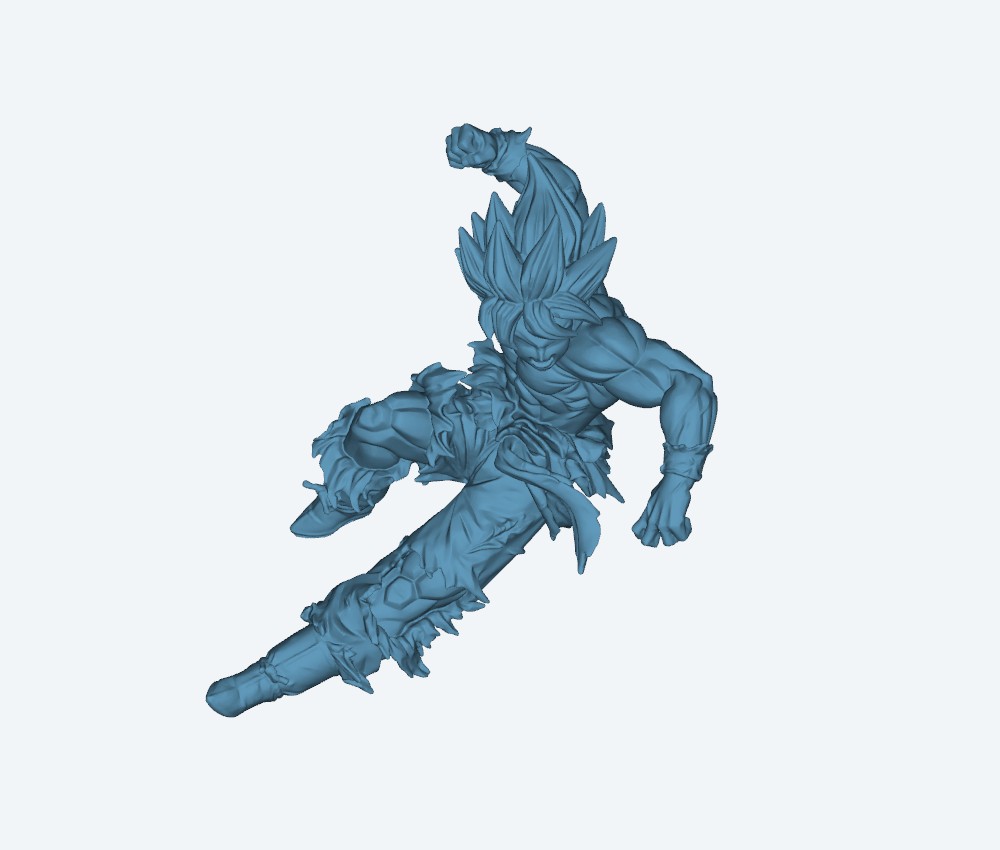 Dragonball Goku Frieza Cgtrader — 3D model download