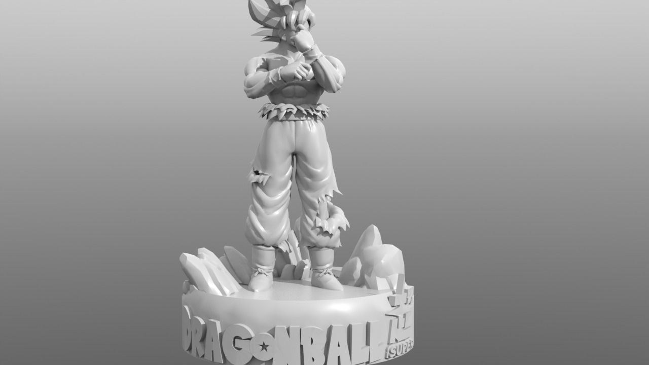 Goku Ultra Instinct V2 — 3D model download
