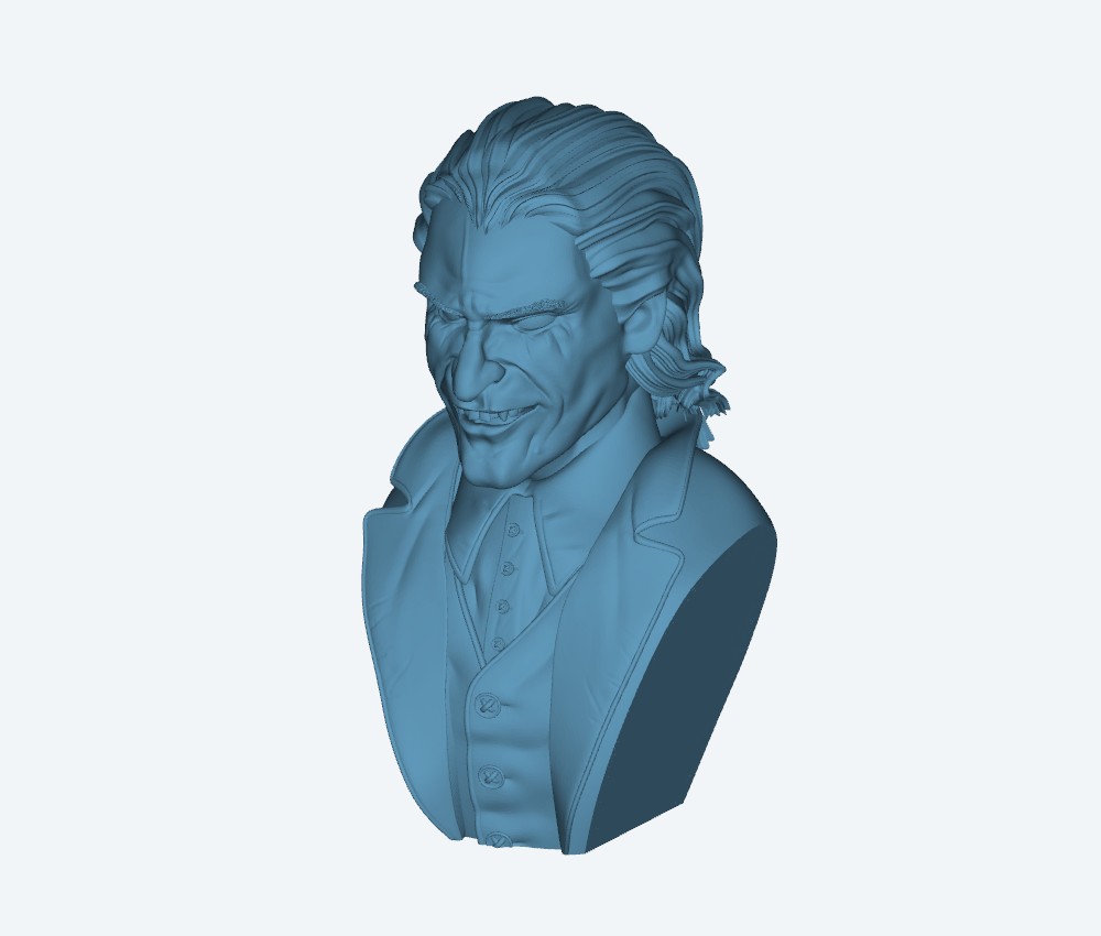 Joker Bust — 3D model download