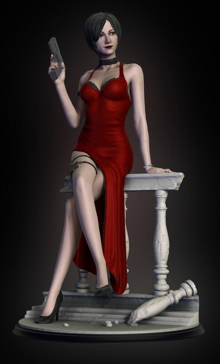 Ada Wong Resident Evil 3D — 3D model download