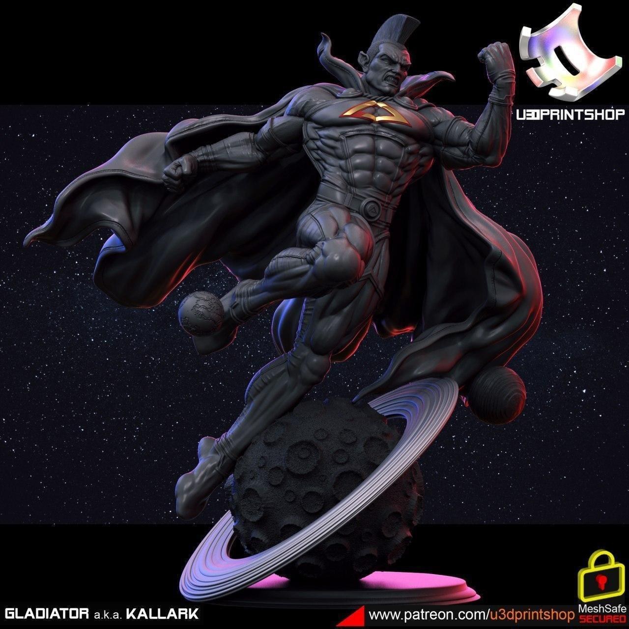Gladiator U3Dprintshop — 3D model download