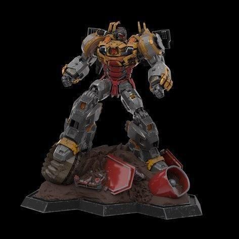 Grimlock Statue — 3D model download