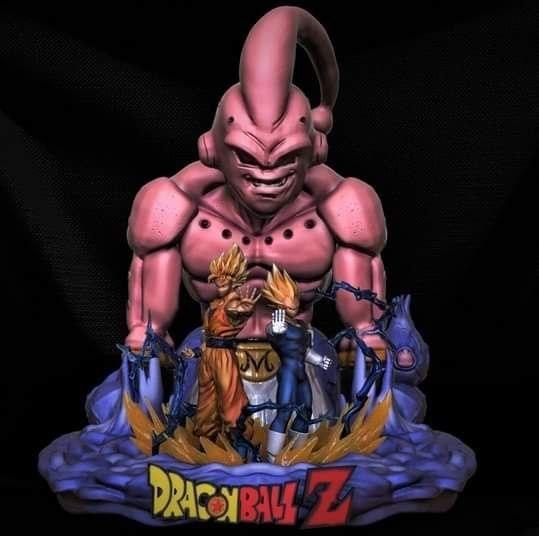 15 Buu Diorama STL — 3D model download