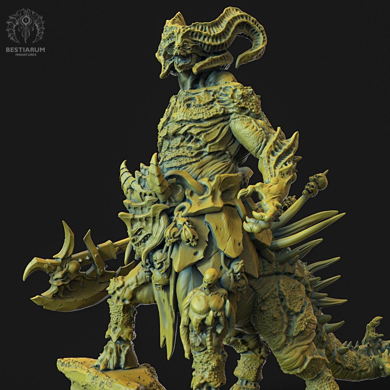 BESTIARUM Armanite Champion Gorm JULY 2020 — 3D model download
