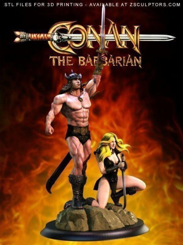 Conan Zsculptors — 3D model download