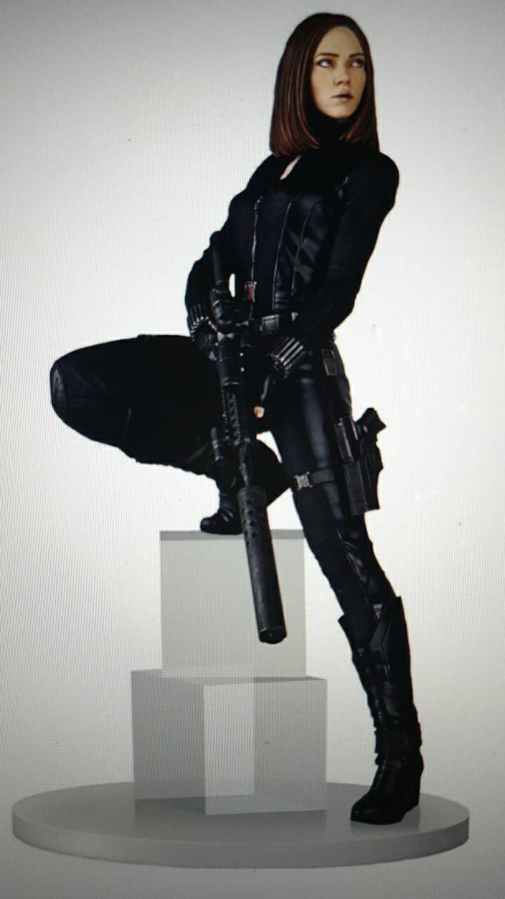 Black widow stl — 3D model download