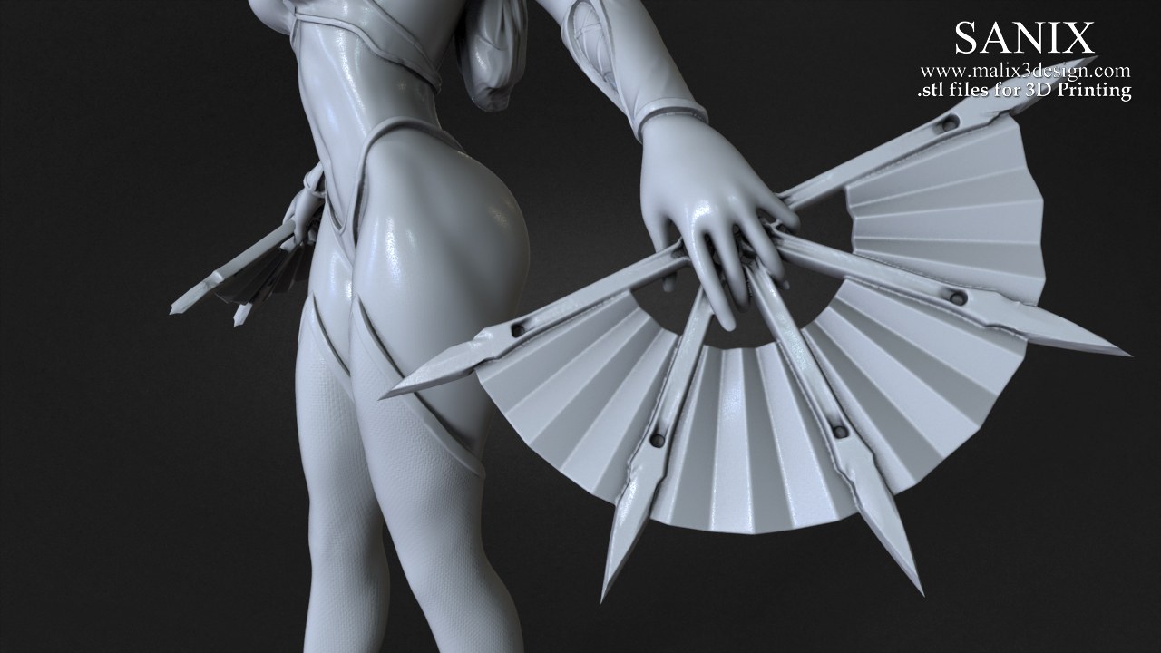 Kitana stl — 3D model download