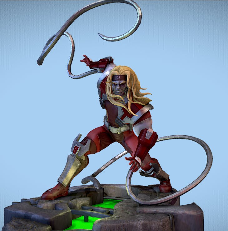 Omega Red — 3D model download