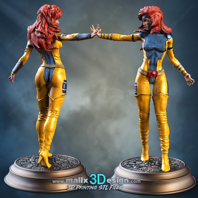 SANIX - Jean Grey (X-Men) — 3D model download