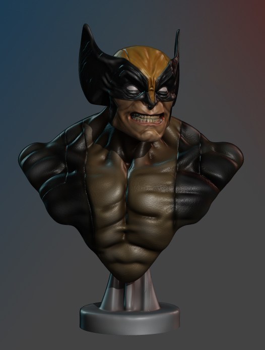 Wolverine Busto — 3D model download