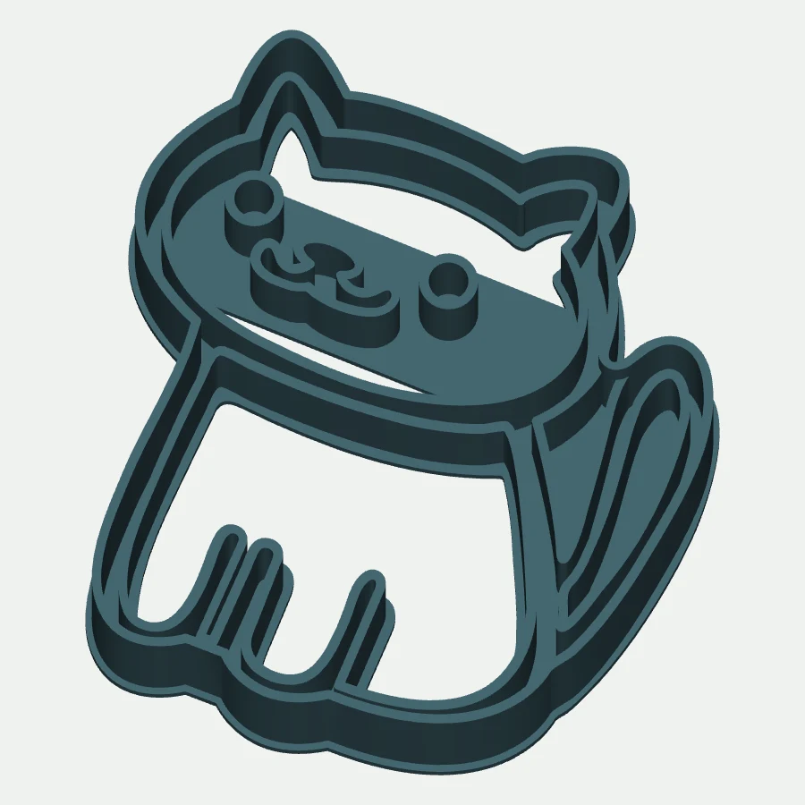 Neko Atsume Cookie Cutter
