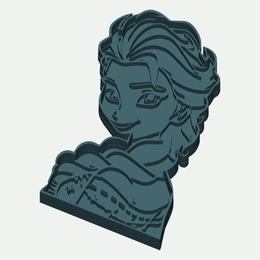 Elsa Frozen Cookie Cutter