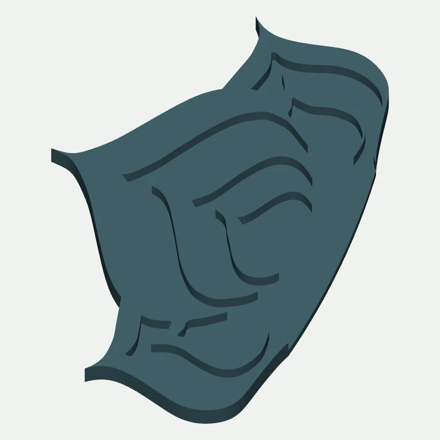 Warframe Logo Plate
