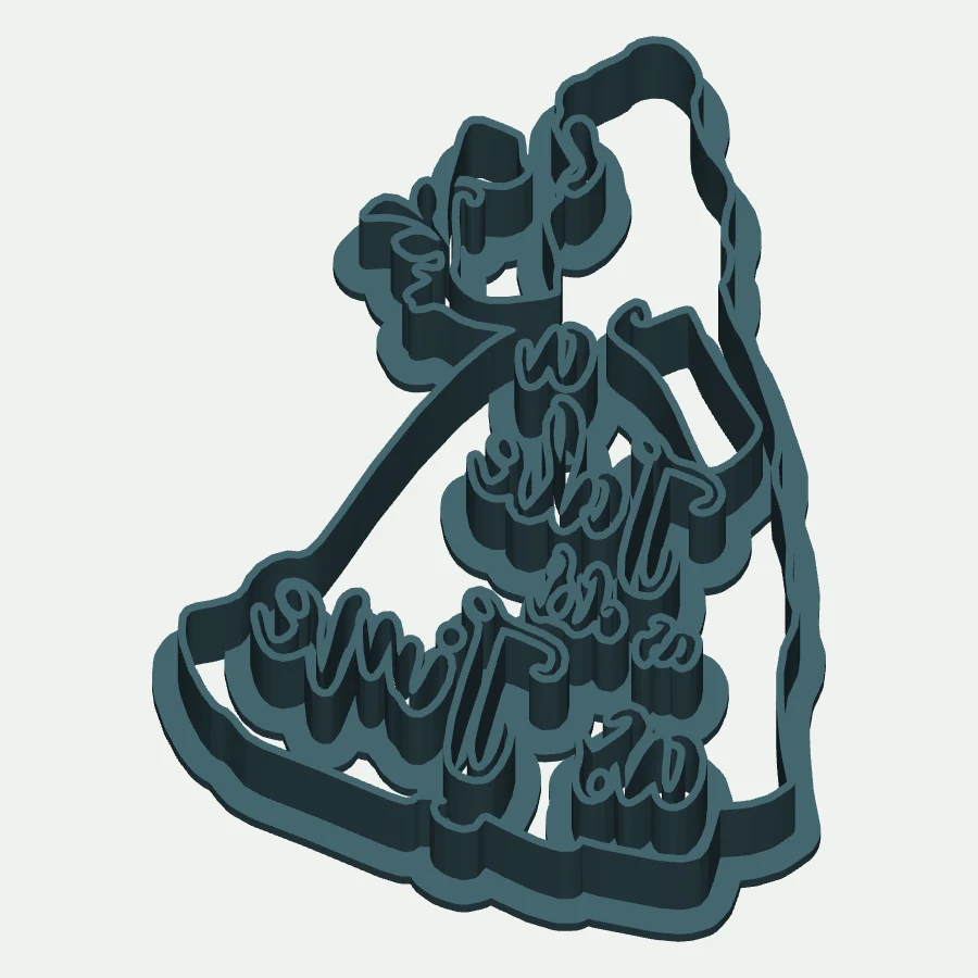 Beauty and the Beast Cookie Cutter