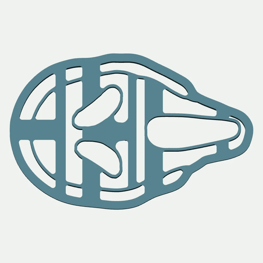Scream Mask Cookie Cutter