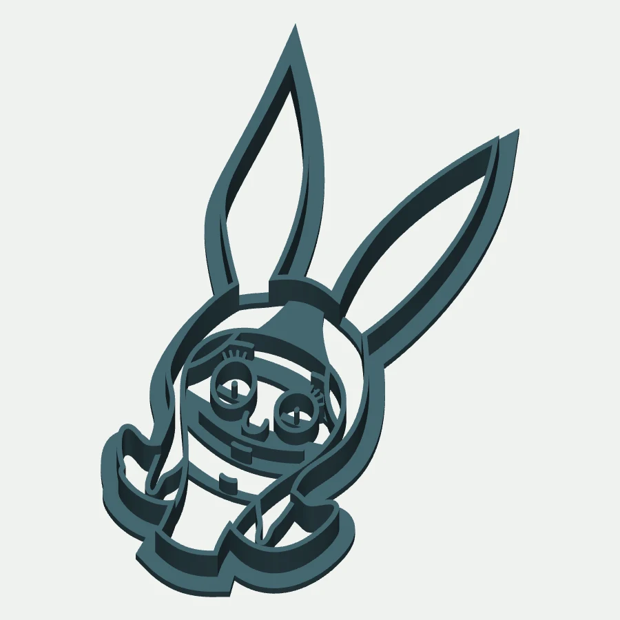Louise Belcher Cookie Cutter