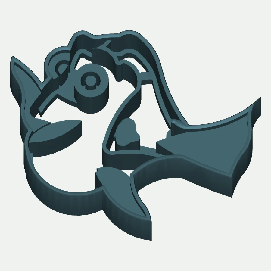Dory Finding Nemo cookie cutter