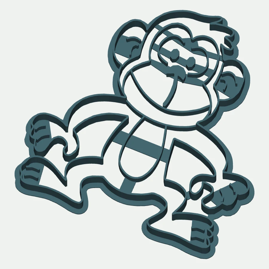 Monkey Cookie Cutter