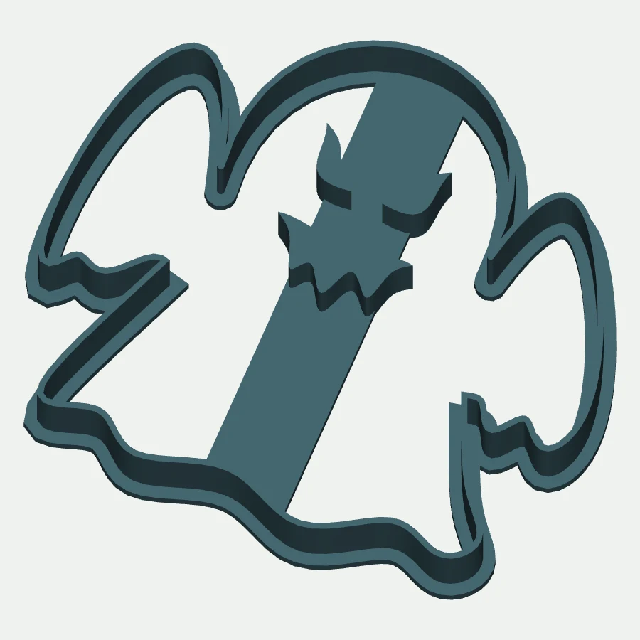 Ghost cookie cutter