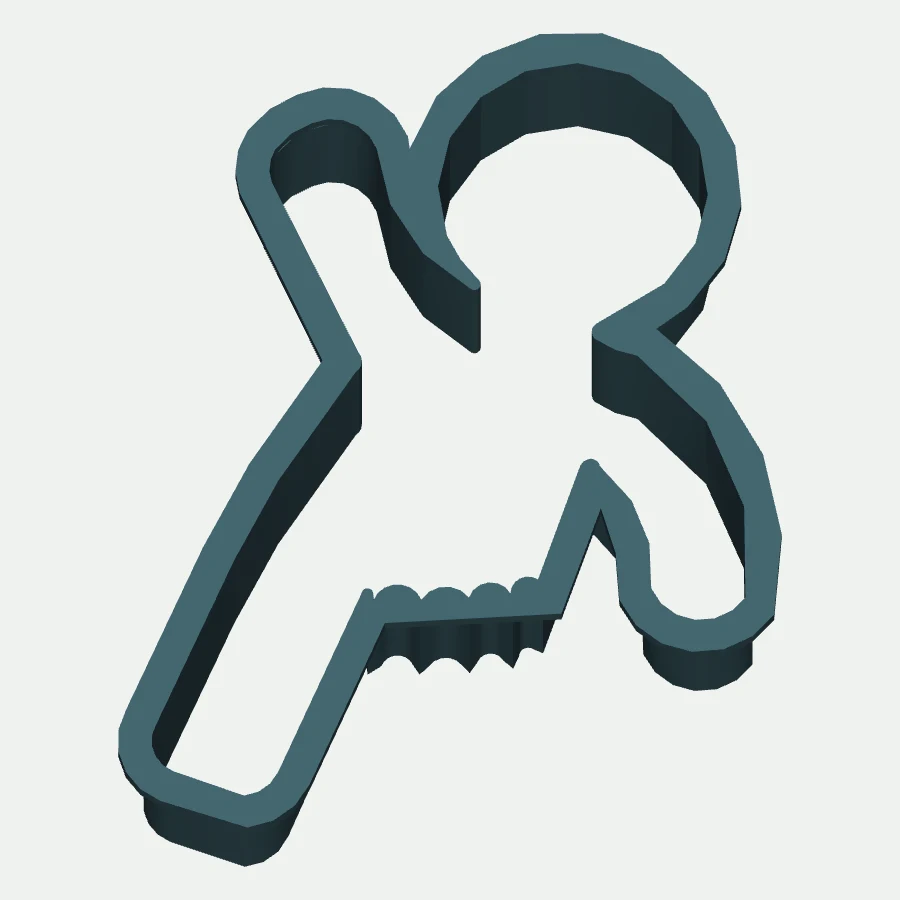 Christmas Reindeer Cookie Cutter
