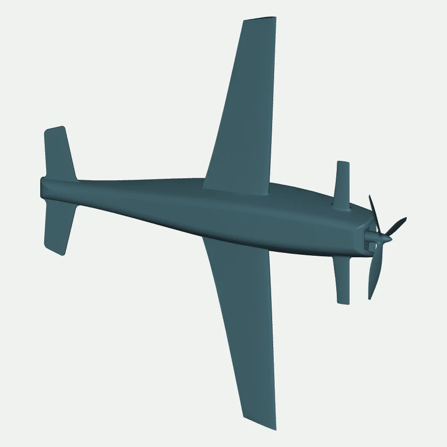 Siyahkanat Racing Airplane