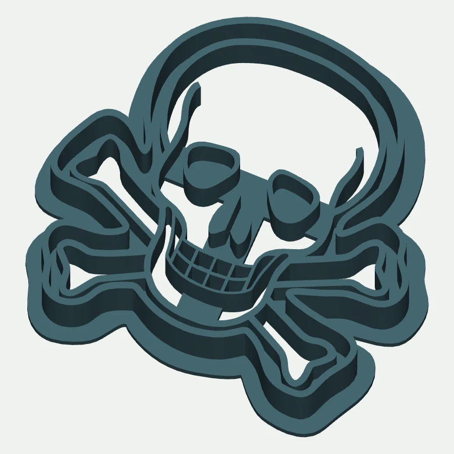 Skull - Cookie Cutter