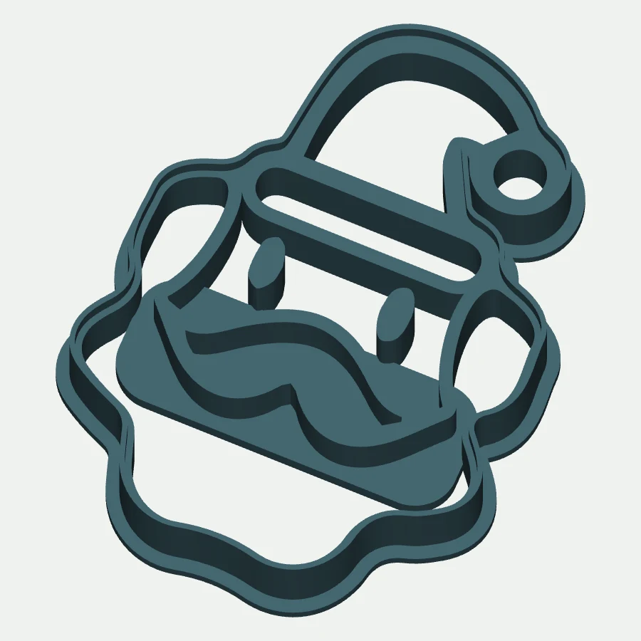 Santa Clause Cookie Cutter