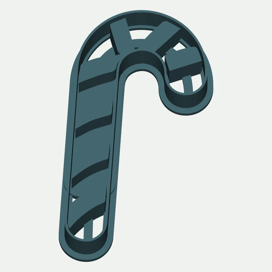 Christmas Candy Cane Cookie Cutter