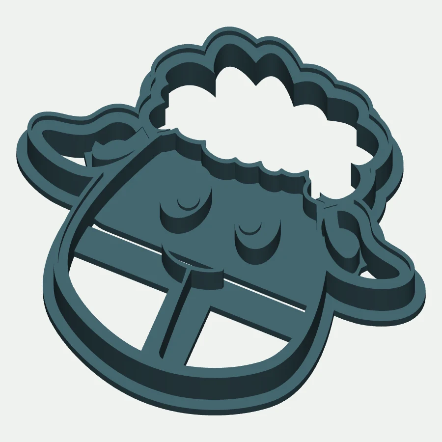 Chinese New Year 2015 the Year of the Sheep Cookie Cutter