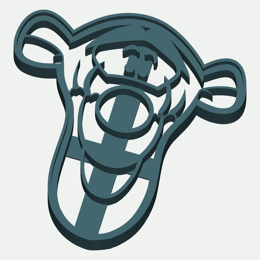 Tigger cookie cutter