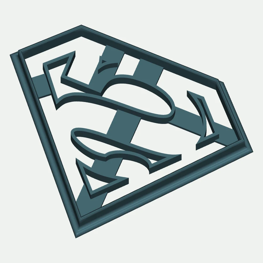Superman Cookie Cutter