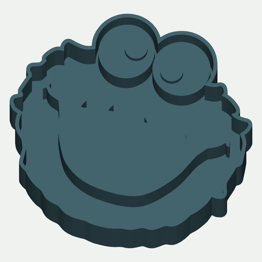 Cookie Monster Cookie Cutter
