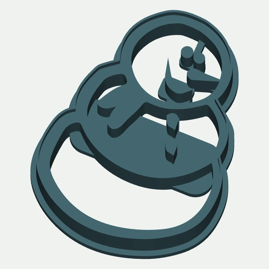 Snowman Cookie Cutter