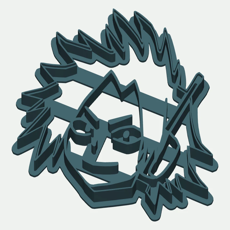 Denki Kaminari Cookie Cutter